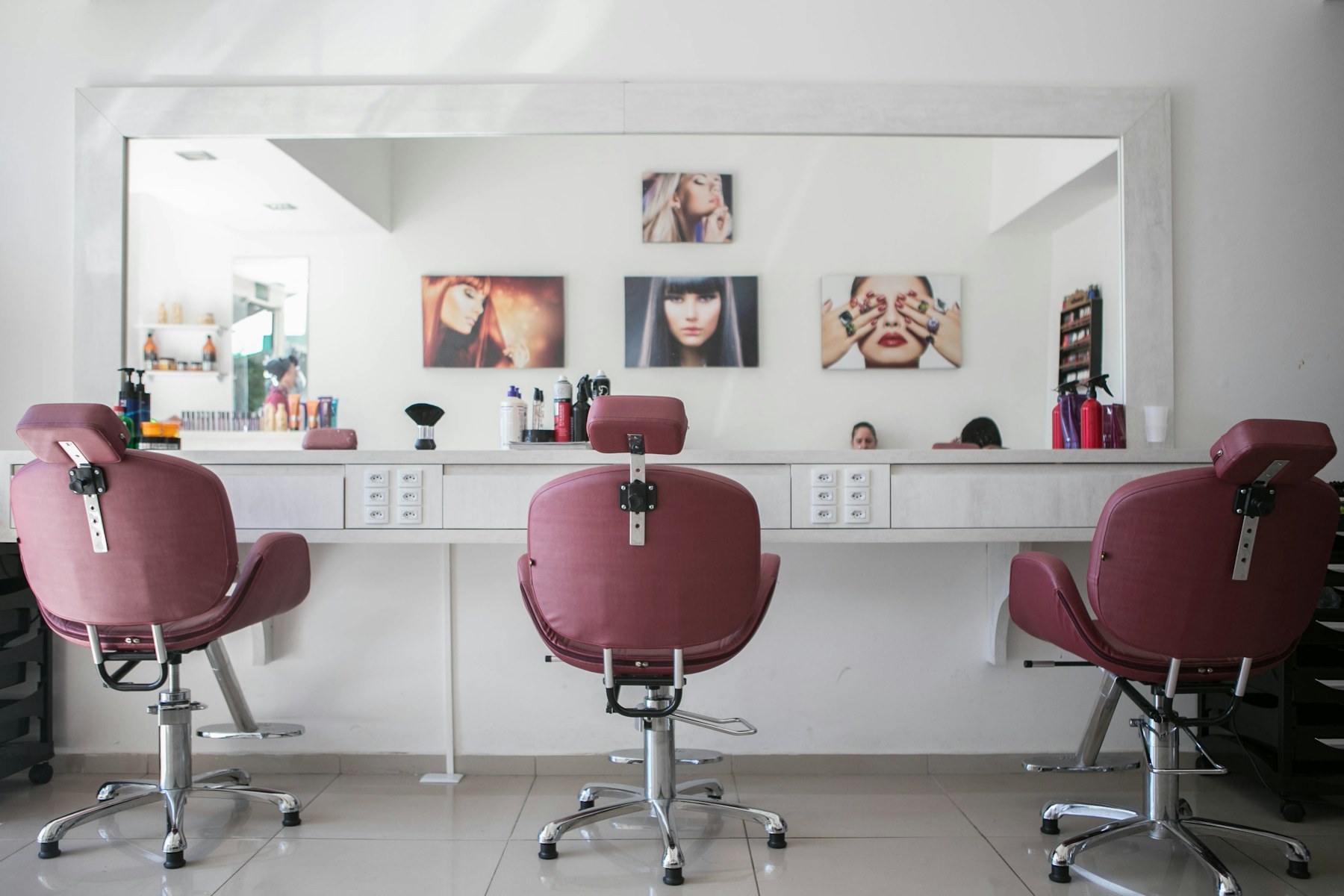 Luma Beauty Studio salono interjeras